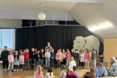 Frühlingsfeier Überblick Bühne