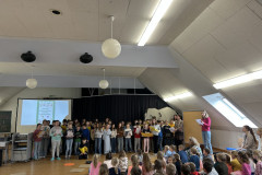 Frühlingsfeier Überblick Bühne